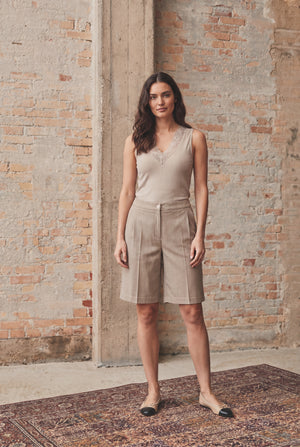 I SAY Mille Shorts Shorts 111 Sand Melange