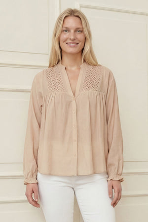 I SAY Mist Shirt Shirts 330 Vanilla