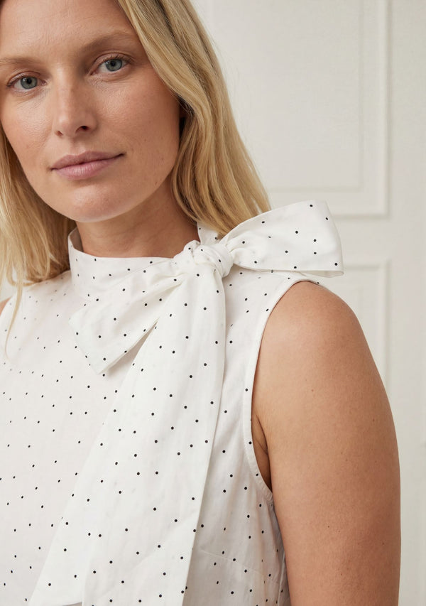 I SAY Molly Top Tops L89 White w/Black