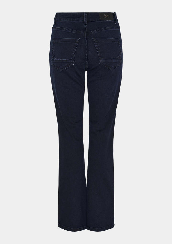 I SAY Monza Straight Jeans Pants 601 Blue/Black Wash