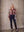 I SAY Monza Straight Jeans Pants 601 Blue/Black Wash