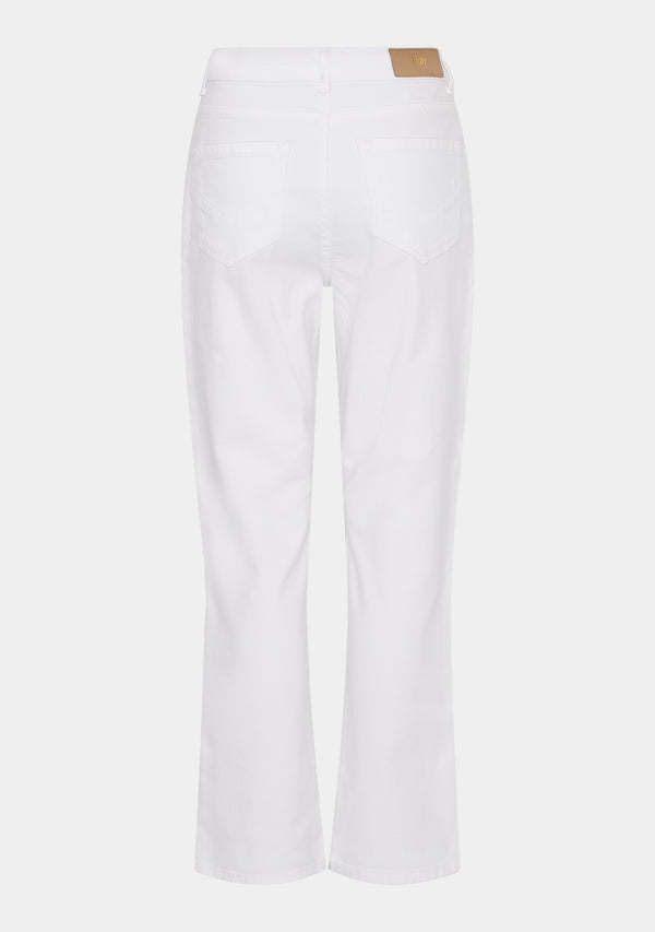 I SAY Monza Twill Pant Pants 100 White