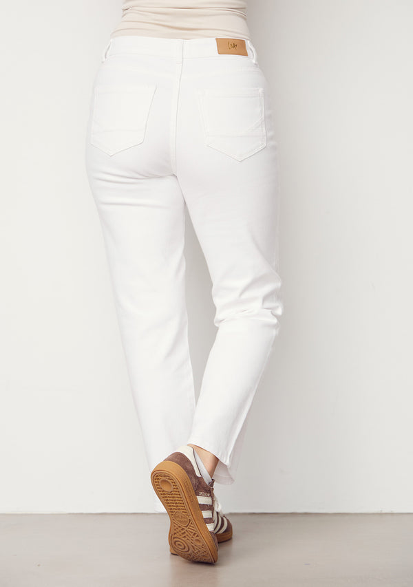 I SAY Monza Twill Pant Pants 100 White