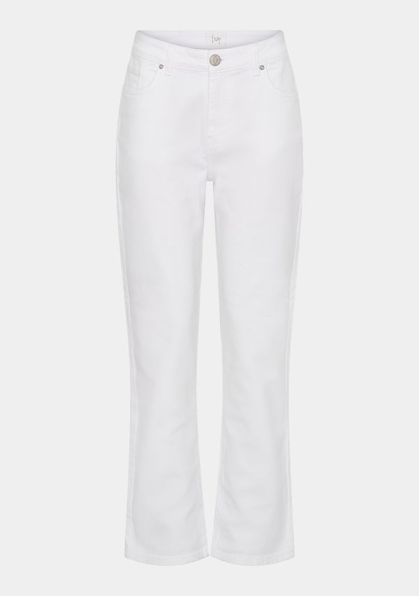 I SAY Monza Twill Pant Pants 100 White