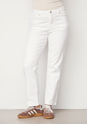 I SAY Monza Twill Pant Pants 100 White