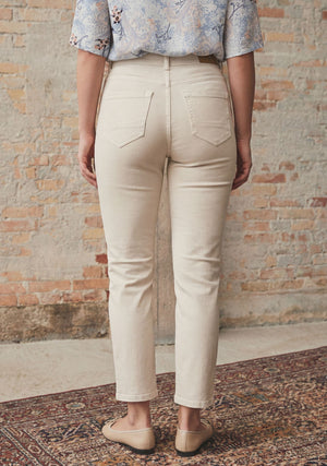 I SAY Monza Twill Pant Pants 117 Dark Sand