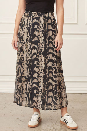 I SAY Nini Skirt Skirts N41 Earth & Black