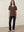 I SAY Nugga Basic V-Neck T-Shirt Basics 356 Dark brown