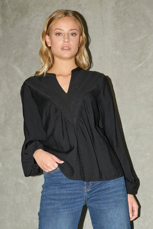 I SAY Ofia Blouse Blouses 900 Black