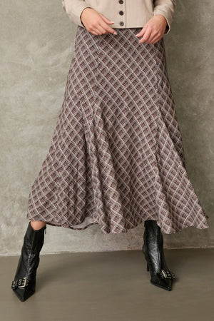 I SAY Olivia Skirt Skirts 202 Check