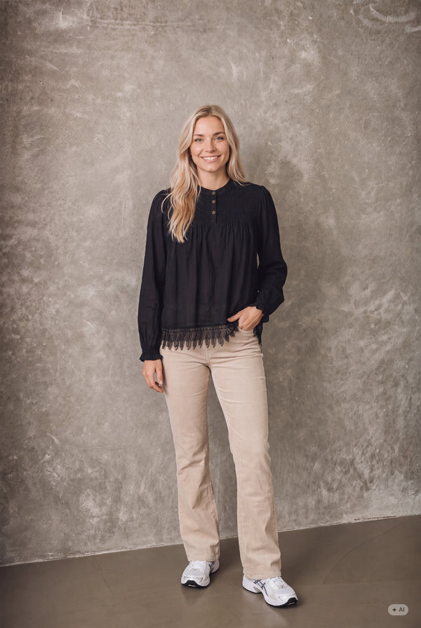 I SAY Opal Blouse Blouses 900 Black