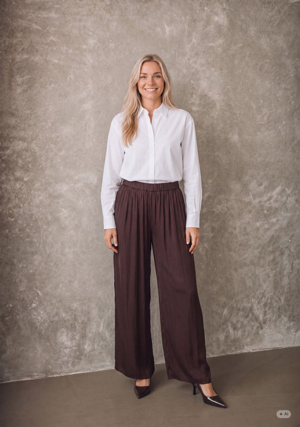 I SAY Orana Pant Pants 356 Dark brown