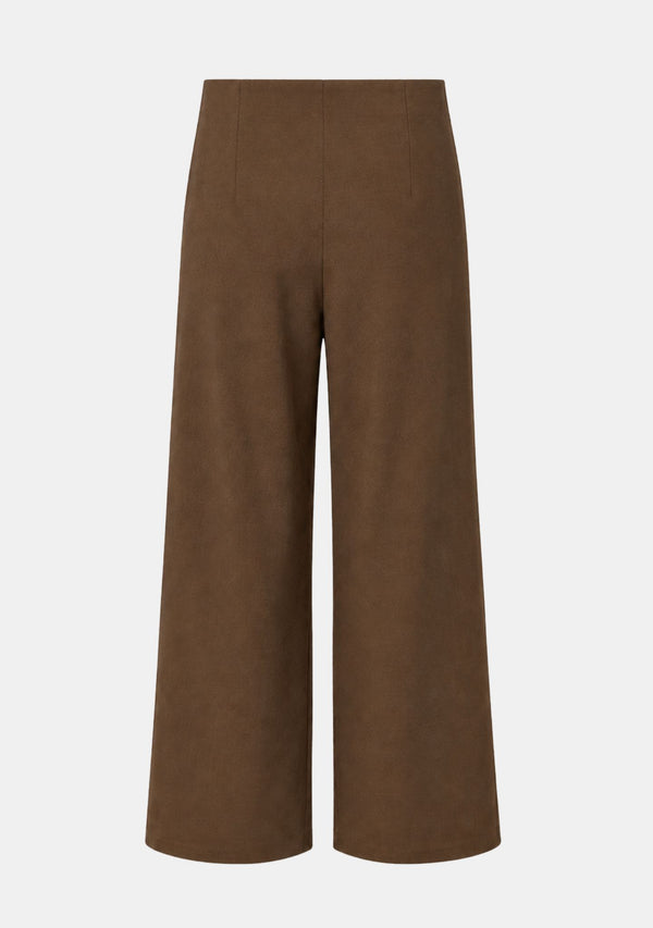 I SAY Ova Wide Pant Pants 304 Brown
