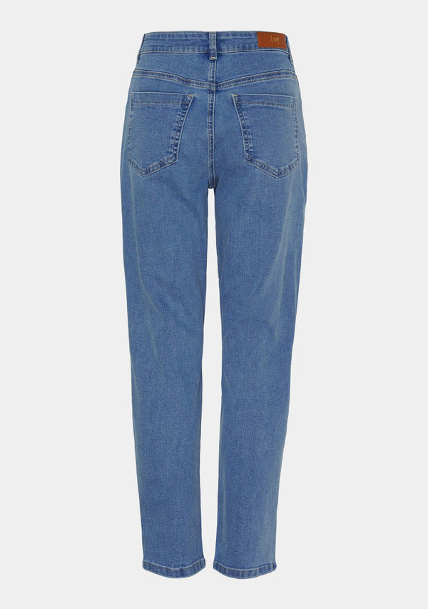 I SAY Parma 7/8 Jeans Pants 622 Bright Blue Denim