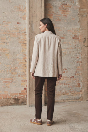 I SAY Pearl Blazer Jackets 112 Sand