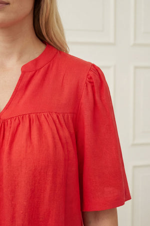 I SAY Pearl Blouse Blouses 431 Raspberry