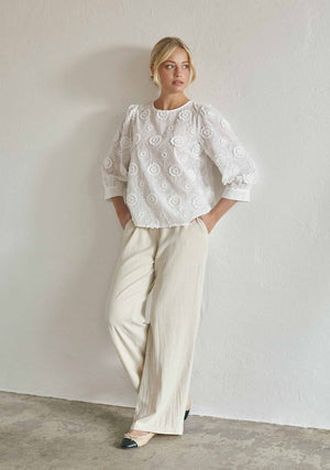 I SAY Pearl Pant Pants 112 Sand