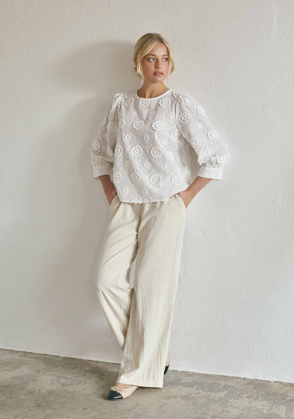 I SAY Pearl Pant Pants 112 Sand