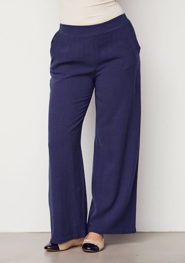 I SAY Pearl Pant Pants 640 Navy