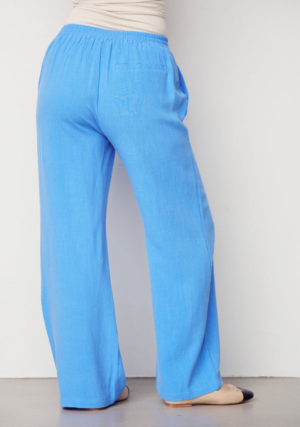 I SAY Pearl Pant Pants 645 Skyblue