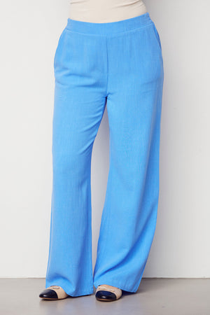 I SAY Pearl Pant Pants 645 Skyblue