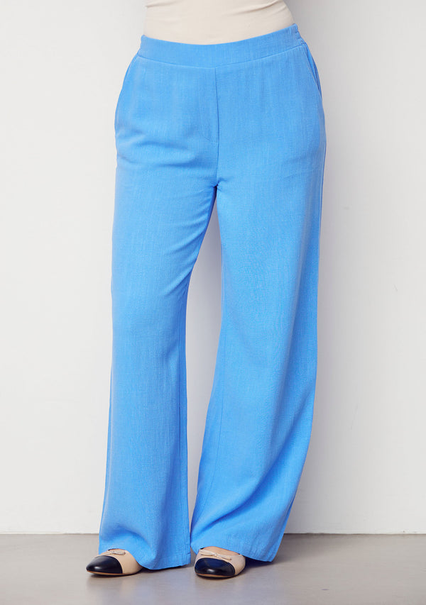 I SAY Pearl Pant Pants 645 Skyblue