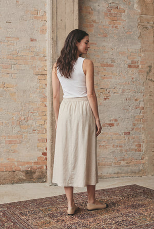 I SAY Pearl Skirt Skirts 112 Sand
