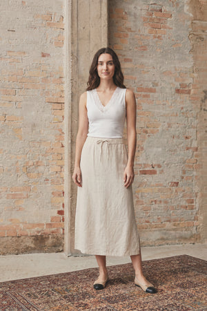 I SAY Pearl Skirt Skirts 112 Sand
