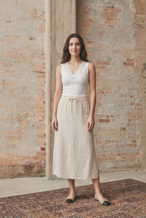 I SAY Pearl Skirt Skirts 112 Sand