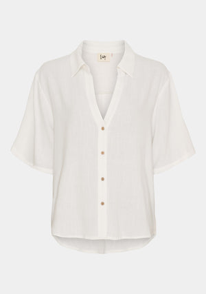 I SAY Pearl s/s Shirt Shirts 101 Broken White