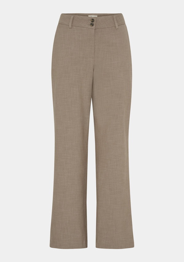 I SAY Rimini Long Pant Pants 361 Taupe Melange