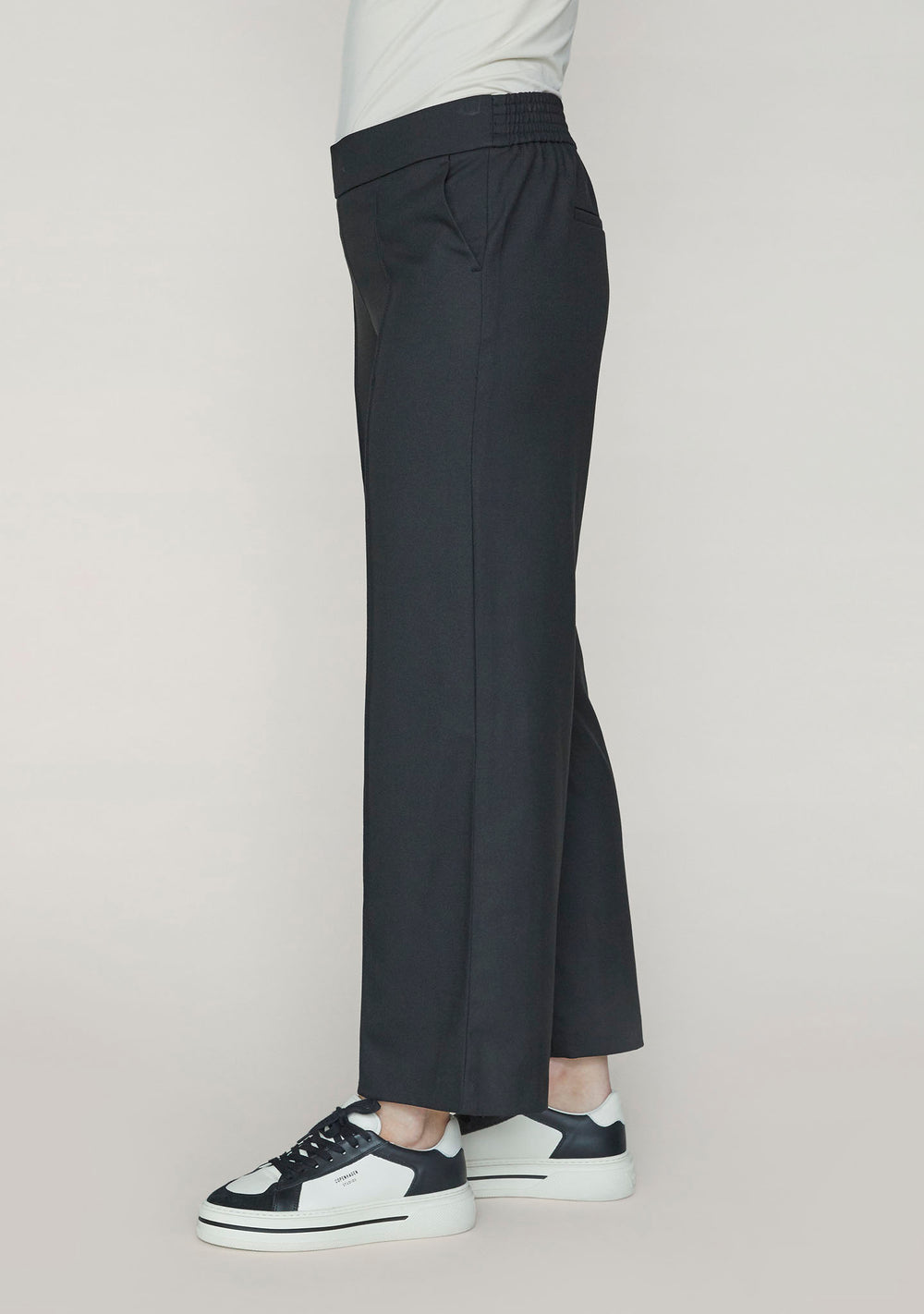 I SAY Rimini Wide Pant Pants 900 Black
