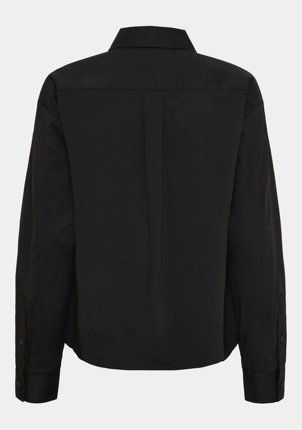 I SAY Sigga Basic Shirt Shirts 900 Black