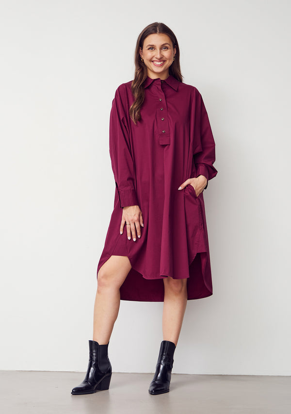 I SAY Sigga Dress Dresses 434 Wine