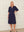 I SAY Sigga Poplin Dress Dresses 640 Navy