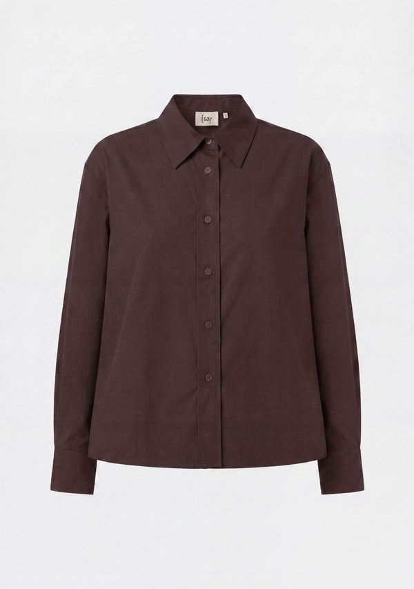 I SAY Sigga Shirt Jacket Shirts 356 Dark brown