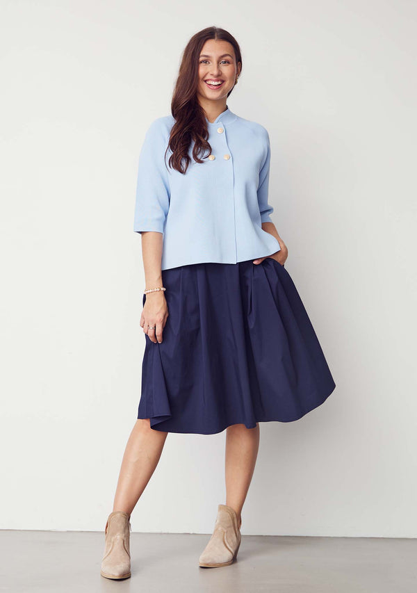 I SAY Sigga Skirt Skirts 640 Navy