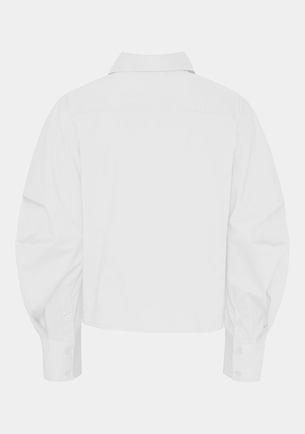 I SAY Sigga Sleeve Shirt Shirts 100 White