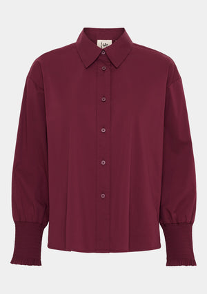 I SAY Sigga Wide Shirt Shirts 434 Wine