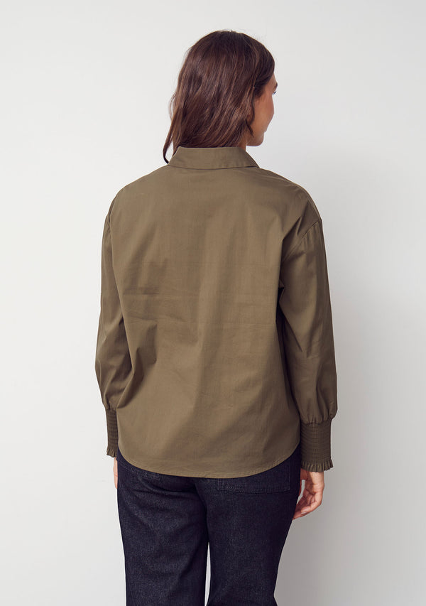 I SAY Sigga Wide Shirt Shirts 885 Khaki