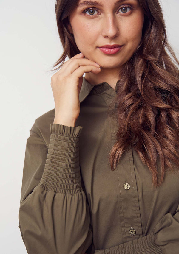 I SAY Sigga Wide Shirt Shirts 885 Khaki