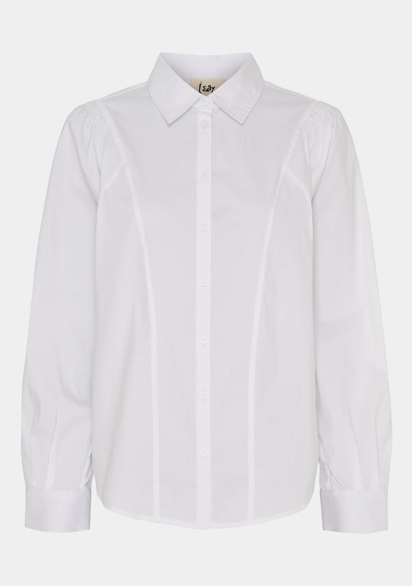 I SAY Sigga l/s Shirt Shirts 100 White