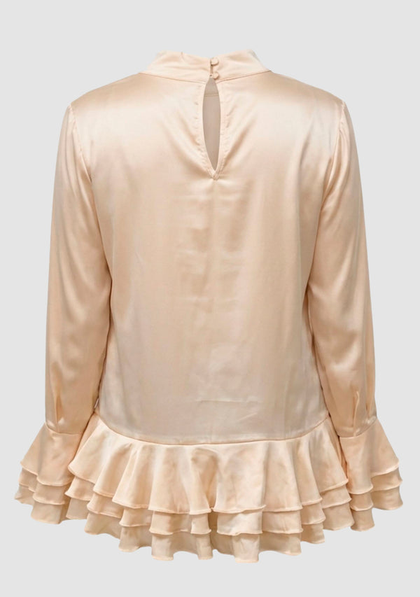 I SAY Steff Deco Blouse Blouses 146 Cream