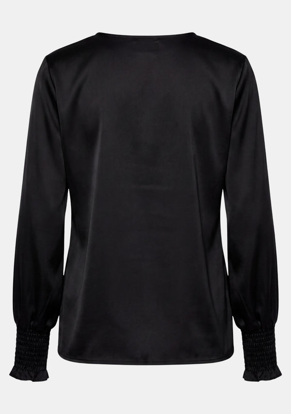 I SAY Steff Smock Blouse Blouses 900 Black