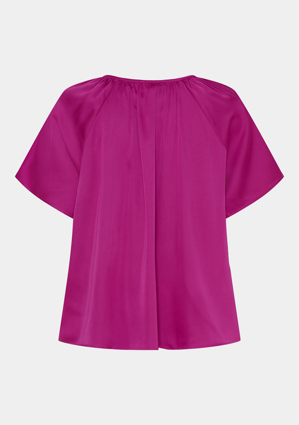 I SAY 	Steff s/s Blouse Blouses 544 Autumn Pink