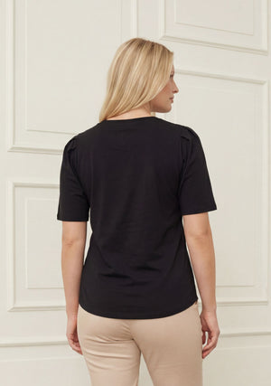 I SAY Tinni s/s T-Shirt Basics 900 Black