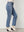 I SAY Torino Cropped Jeans Pants 600 Mid Marble Denim