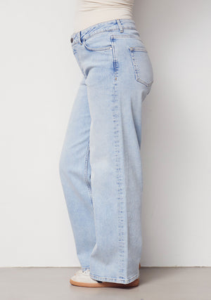 I SAY Torino Highwaist Jeans Pants 670 Blue Wash Denim