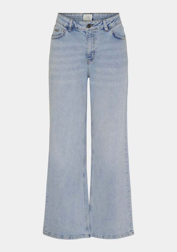 I SAY Torino Highwaist Jeans Pants 670 Blue Wash Denim