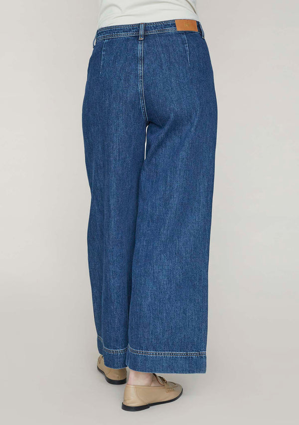 I SAY Torino Wide Jeans Pants 616 Denim Blue